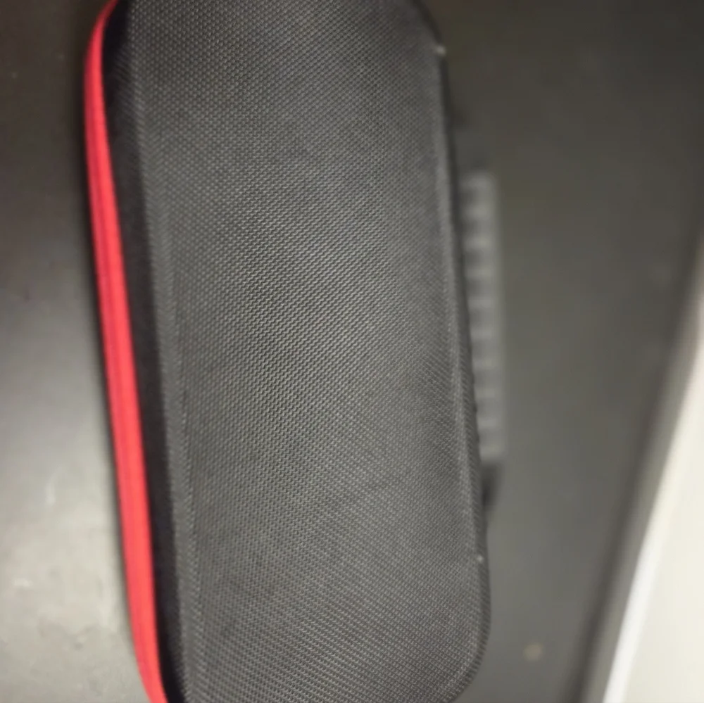 Nintendo Switch Handheld Red and Black Travel Case